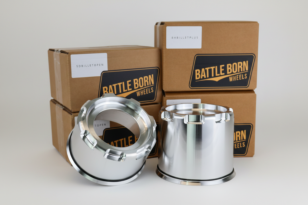 Super Duty Billet Center Cap Upgrade Package