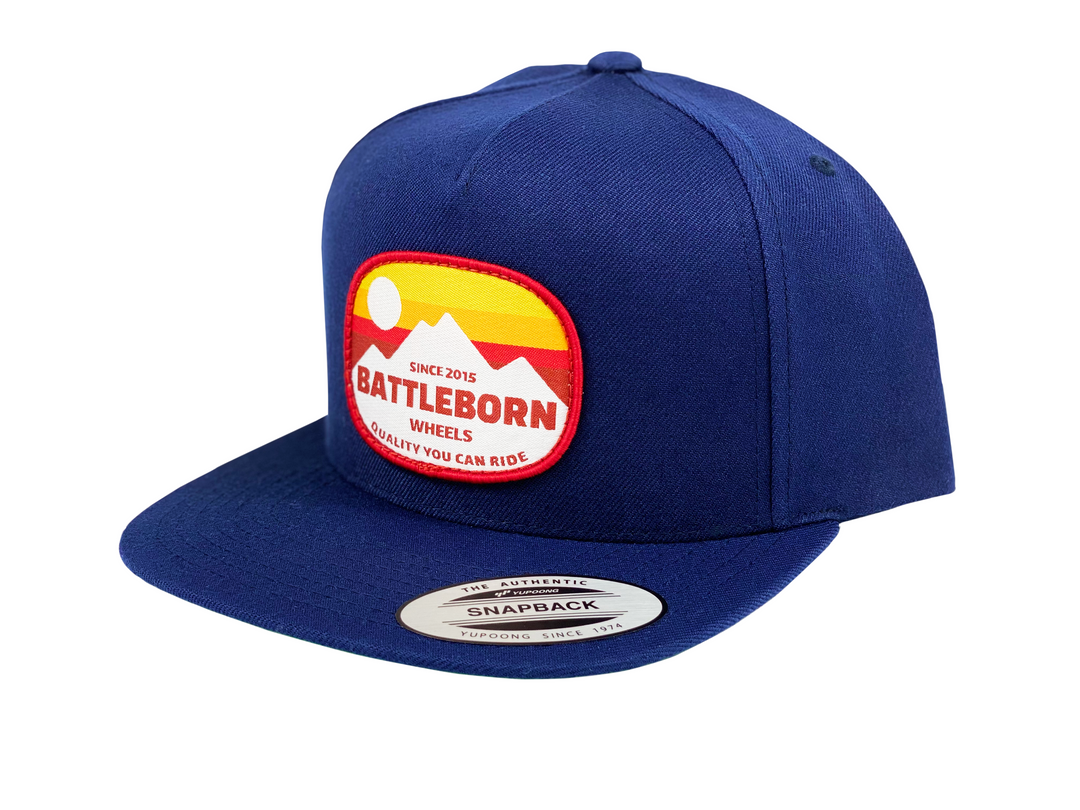 BBW Overland Blue Flat Bill Hat